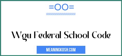 1 WGU graduates, on average, increase their annual income by 12,300 within two years of graduation. . Wgu fafsa code